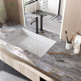 CRE8TIVE Matte Grey Gold Marble Wallpaper Peel and Stick Wallpaper for Kitchen Worktop Marble Vinyl Wrap for Furniture Splashback for Kitchen Waterproof Bathroom Countertop Cupboard 30cm x 200cm