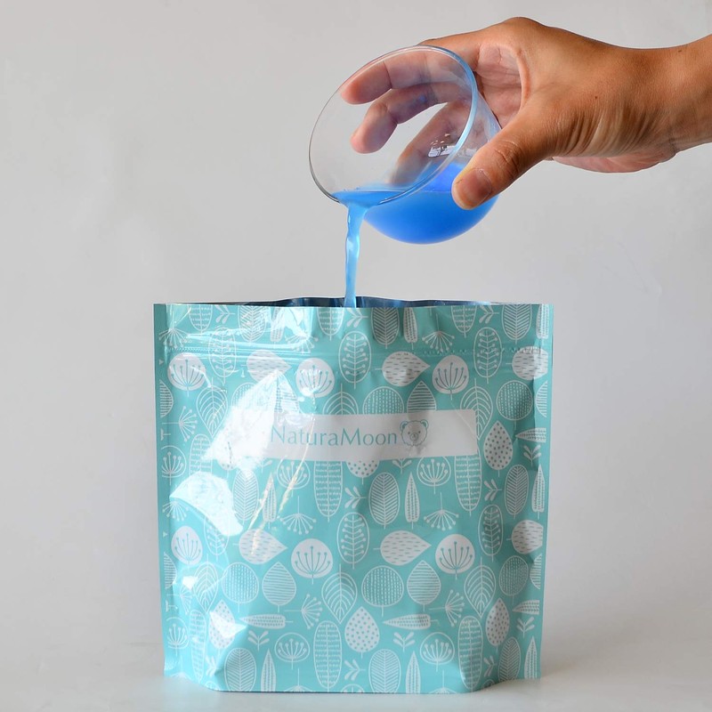 NaturaMoon Portable Etiquette Pouch, Pack of 12, Etiquette Bags, Sanitary