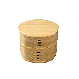 Bento Box Cedar Akita 梅花 Lunch Box 2?Tier Bent wappa Route (Crafts Inc.
