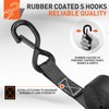 HORUSDY Ratchet Straps Heavy Duty, Tie Down Straps Ratchet Set,