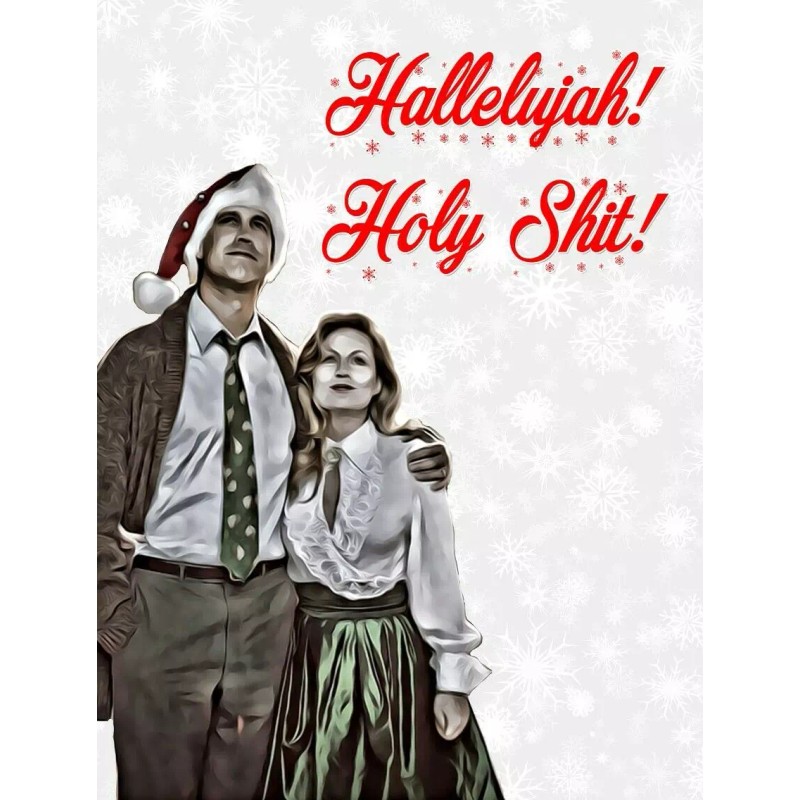 1989 National Lampoon's Christmas Vacation Print Clark Griswold Eddie