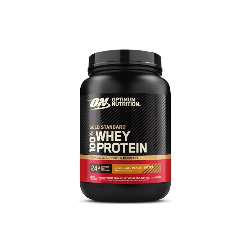 【国内正規品】ON Gold Standard 100% ホエイプロテイン チョコレートピーナッツバター 主原料WPI 726g(1.6lb) 「ボトルタイプ」 オプティマムニュートリション(Optimum