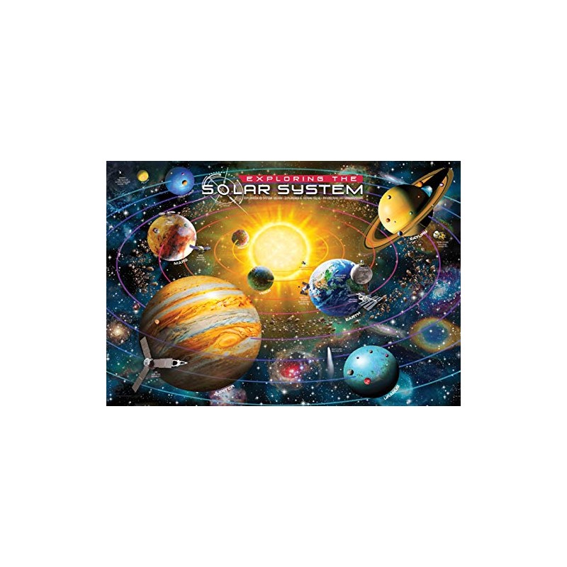 EuroGraphics Exploring The Solar System 200 - Piece Puzzle