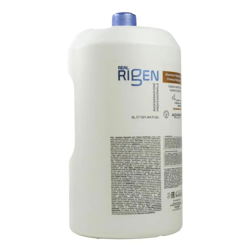 Alfaparf Milano Real Rigen Reparador Champú 3l