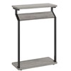 Livofloral Narrow Side Table for Small Spaces, Small End Table,