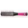 Sibel - double sided tunnel hairbrush - pink