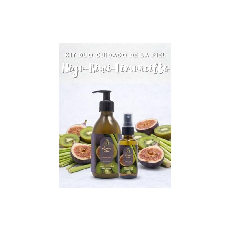 Oleum Vitae Kit Dúo Kiwi Bloom Higo Limoncillo Crema Corporal