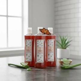 Shampoo Anticaída Rojo Para Cabello Graso Control Seborrea