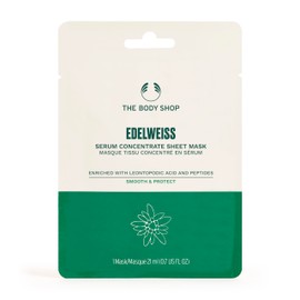 The Body Shop Serum Concentrate Sheet Mask - Edelweiss Smooth & Protect 1 Mask