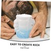 SAFIGLE Men Ceramic Shaving Bowl Quick Foaming Shave Cup for