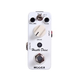 MOOER Hustle Drive Electric guitar distortion pedal, 2 working modes: high/low peak mode, suitable for different musics