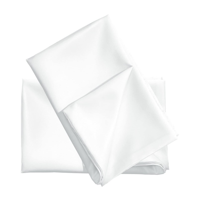 sourcing map Pillowcase Set Silk Satin Pillow Cases for Hair