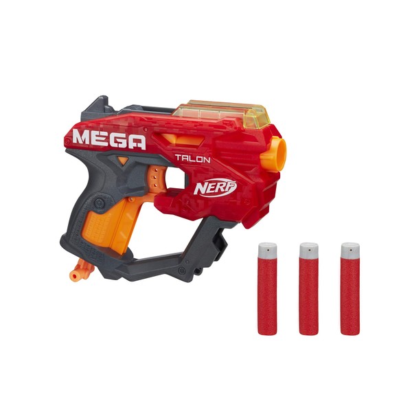 NERF Mega Talon Blaster -- Includes 3 Official Accustrike Mega Darts -- for Kids, Teens, Adults