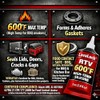 LavaLock High Temp Silicone Adhesive for BBQ Grill & Smoker