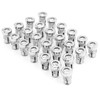 RTRHINOTUNING 50PCS Chrome 7.9mm(0.31in) Wheels Rims Riveters, Head: 10mm /