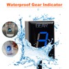 PETCHOR Motorcycle Gear Indicator 6 Speed Digital Gear Indicator Waterproof