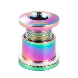 CNC Single/Double Chainring Bolts， Bike Chainring Bolts&Nuts Set M8×6.5mm.（Colour）