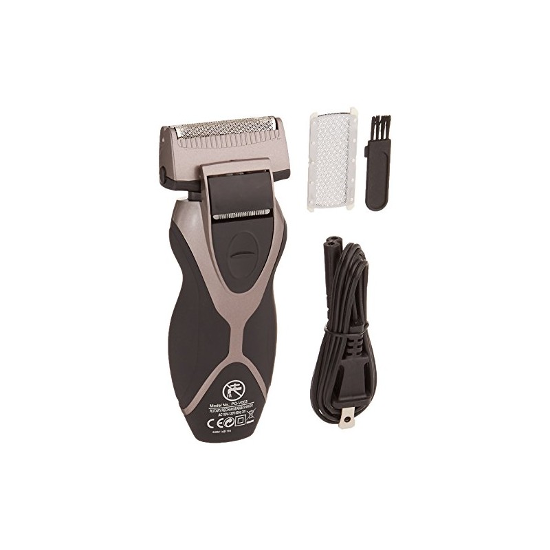 VIVITAR PG-V003 FoilDuo 2-Head Foil Shaver, Black