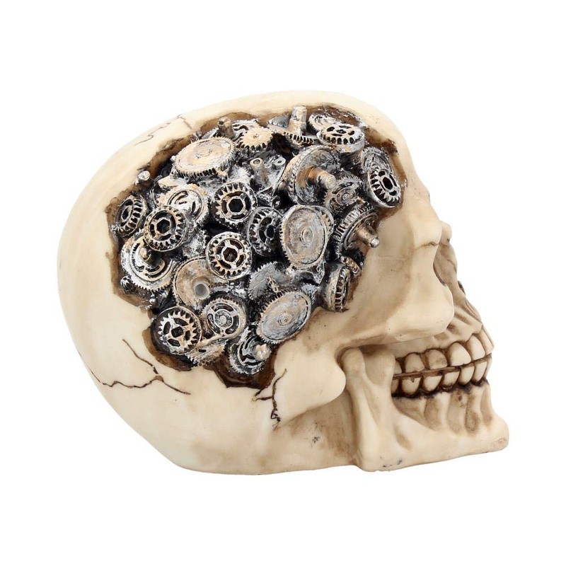 Nemesis Now - Steampunk Clockwork Cranium Skull Figurine