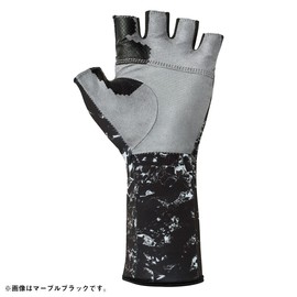 Daiwa 25DG-6625 Real Fit Gloves II, Marble Black, L