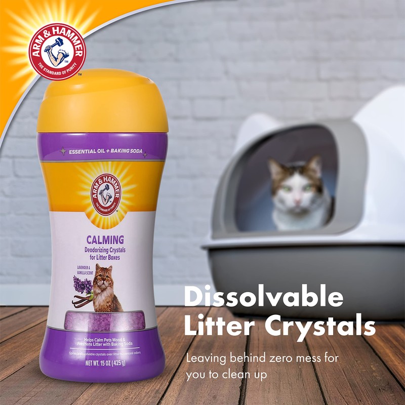 Arm & Hammer Cat Crystal Deodorizer for Kitty Litter Box