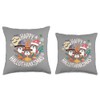 Funny Hallothanksmas Otters Lovers Throw Pillow