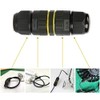 Conector de cable eléctrico IP68 impermeable de 2 vías para