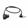 HangTon D-tap Locking DC Barrel Right Angle Power Cable for
