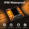 Aolyty Solar Dock Lights - IP68 Waterproof Outdoor Warning Step
