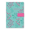 Telephone Address Book A-Z Beautiful Fabric Vintage A5 Hard Cover