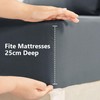 AR Ware Fitted Bed Sheet Microfibre 25cm Depth Super Soft