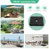 4 Pcs Heavy Duty Water and Sand Fillable Patio Umbrella