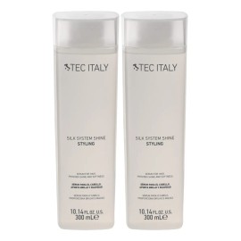 Kit Pack Serum Para Finalizar el Estilizado Del Cabello Anti FrizzTec Italy Silk System Shine 300ml