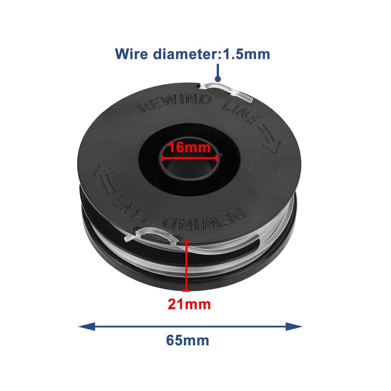 ECSiNG 4Pcs Spool and Trimmer Line Compatible with Spear &