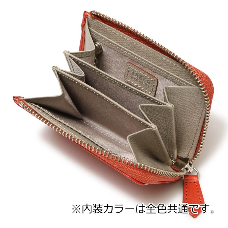 Takeokikuchi 1090123 Men's Wallet, Coin Purse, York, 01: Black
