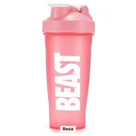 Generisch Protein Shaker, 600 ml, Leak-Proof, BPA Free (Pink)