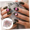 TEHAUX 4sheets Rhinestone Stickers for Nail Art and Face Decoration