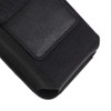 DFV mobile Case Metal Belt Clip Vertical Textile and Leather