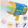 Automatic Bubble Maker Gun 69 Hole Bubble Machine Gun with