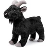 BABY FRANKIEZHOU Black Goat Plush Toy, Goat Stuffed Animal
