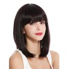 WIG ME UP - VK-1-3HDEEPVIOL quality women's wig short shoulder