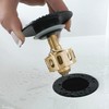 STYLISH Pop Up Bathroom Sink Drain Stopper, with Overflow, Anti