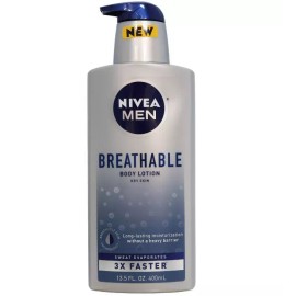 Nivea Men Breathable Body Lotion Dry Skin 13.5 FL OZ 400ML