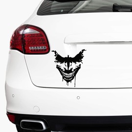 Finest Folia Joker Sticker Decorative Film Car Sticker K077 (Glossy Black, 20 x 19 cm)