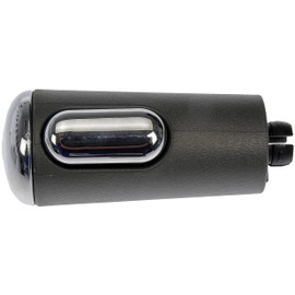 Dorman 76812 Automatic Transmission Shift Lever Knob Compatible with Select Ford Models, Black and Chrome