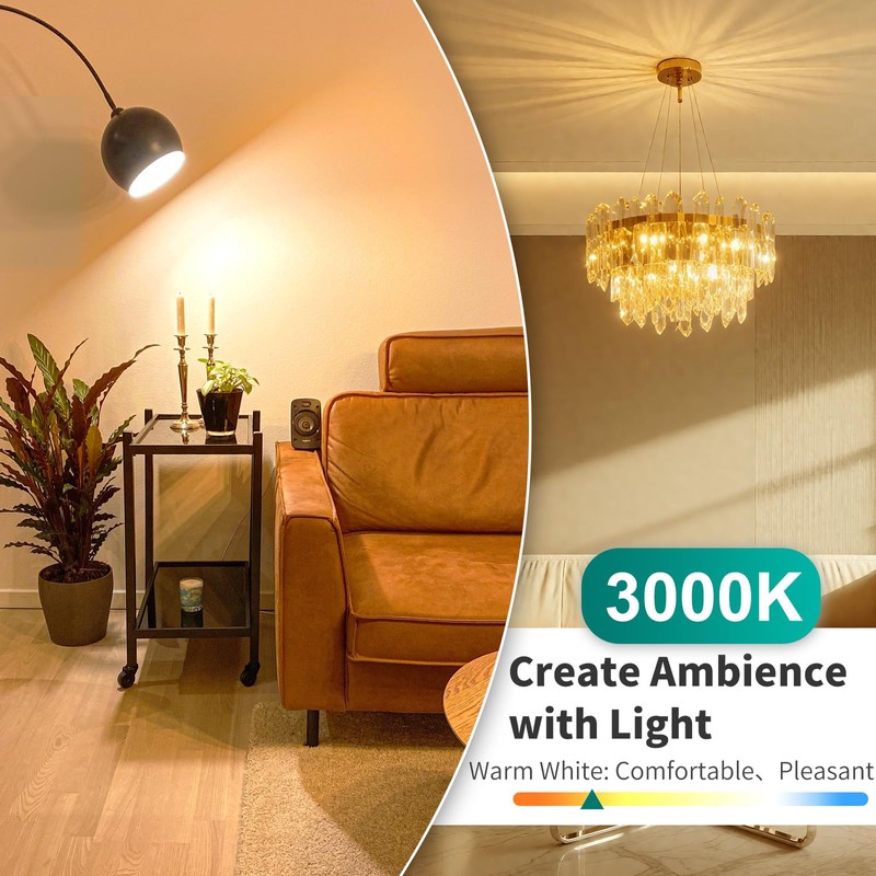 DiCUNO G9 LED Bulb, 3000K Warm White, G9 LED Light