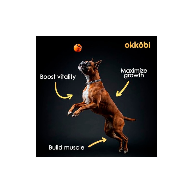 11-in-1 Muscle Gain Chews - Weight Gain Supplements for Dogs