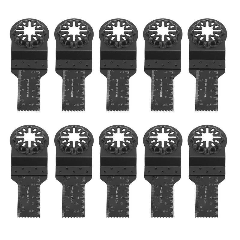10PCS Oscillating Saw Blade 20mm Universal Metal Wood Oscillating Multitool