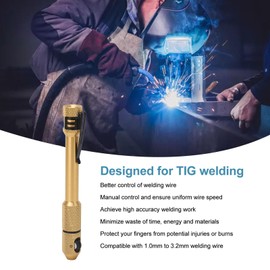 TIG Welding Wire Feed Pen, TIG Pen Finger Feeder Welding Rod Holder Welding Wire Pencil Filler TIG Pen, Welding Feed Stick Holder Weld Filler Metal Tool Welder Accessories