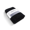 herzbach home Deep Black Collection Sauna Towel Extra Long 80